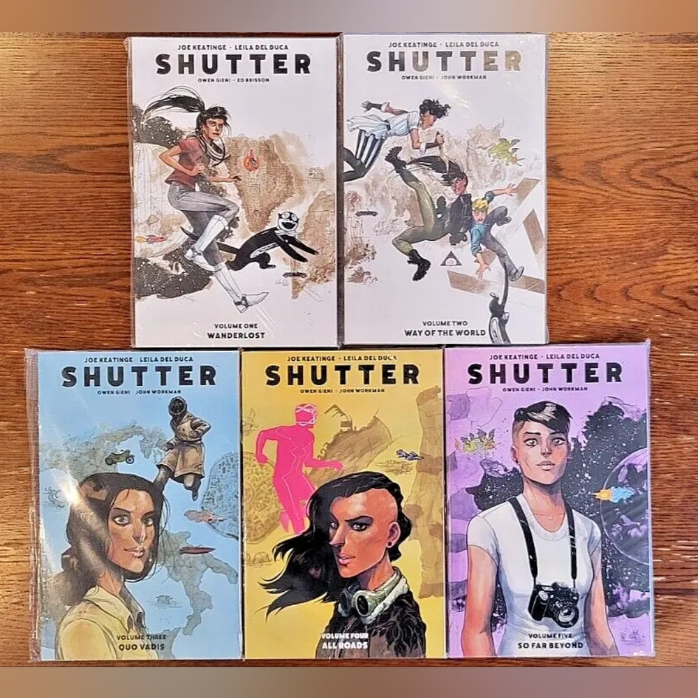 SHUTTER (2014) Volumes 1 2 3 4 5 Image Comics, Graphic Novels TPB Joe Keatinge